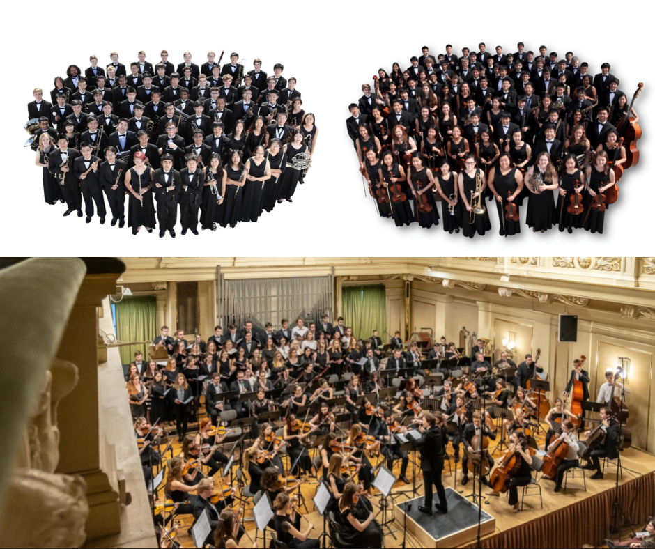 International concert of student orchestras